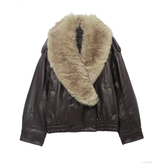 Chaqueta Aviador Oversize